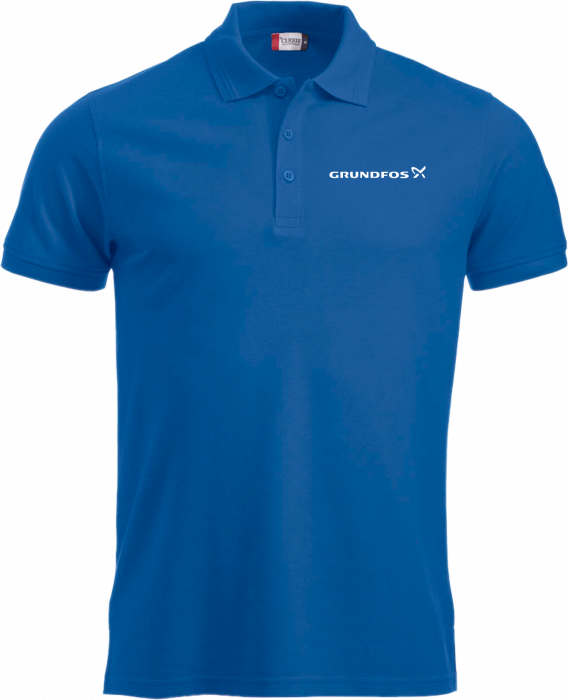 Clique - Grundfos polo camiseta - Azul regio