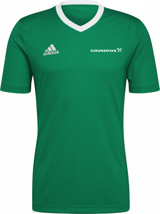 Adidas - Grundfos Tee - Team green & bianco