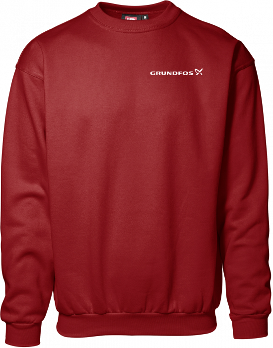 ID - Grundfos Sweatshirt - Czerwony
