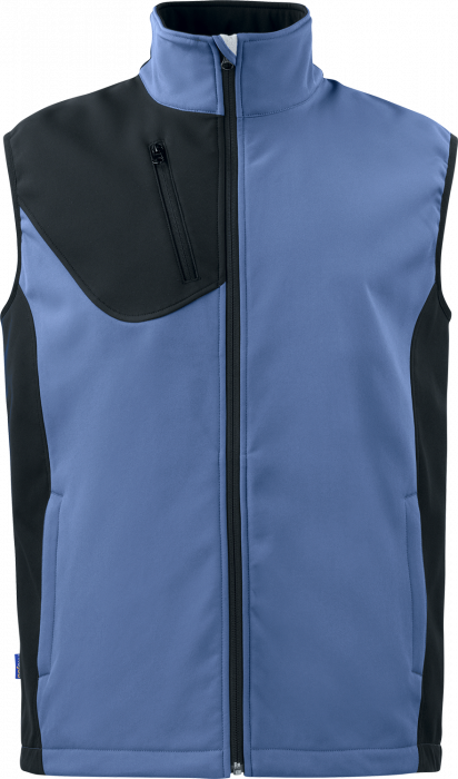 ProJob - Softshell Work Vest - Blau